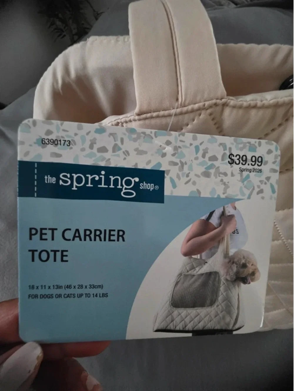 The Spring Shop stylish tote